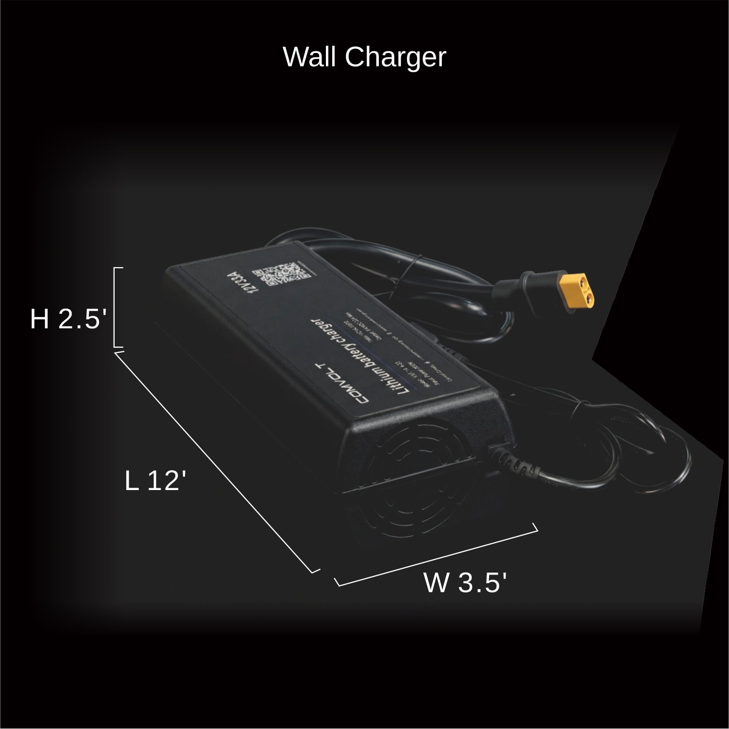 Comvolt 12V Waterproof Lithium  Battery  Charger