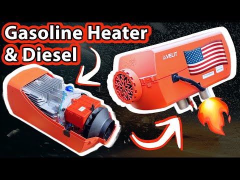 [In Stock] VELIT Gasoline/Diesel Air Heater 14000Btu 4000W - velitcamping