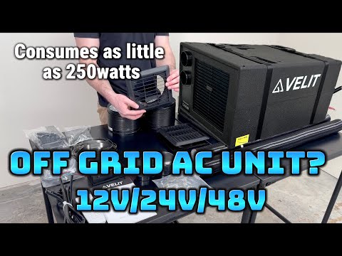 12/24V 8000Btu VELIT 2000U Under Bench rooftop RV Air Conditioner